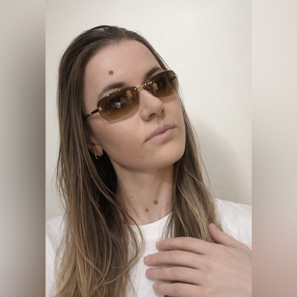 Gucci Sunglasses with Gold and Silver Accents - Picture 7 of 8